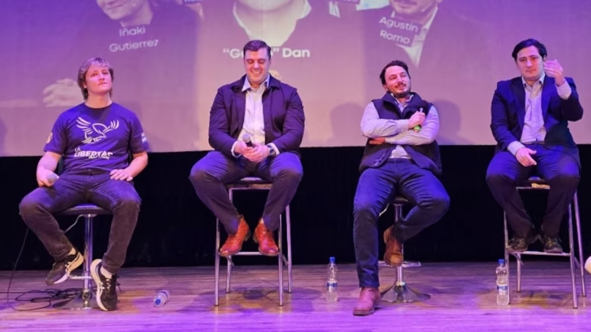 Iñaki Gutiérrez, Daniel Parisini, Agustín Romo y Mariano Pérez (@Mariaemiliaoro)