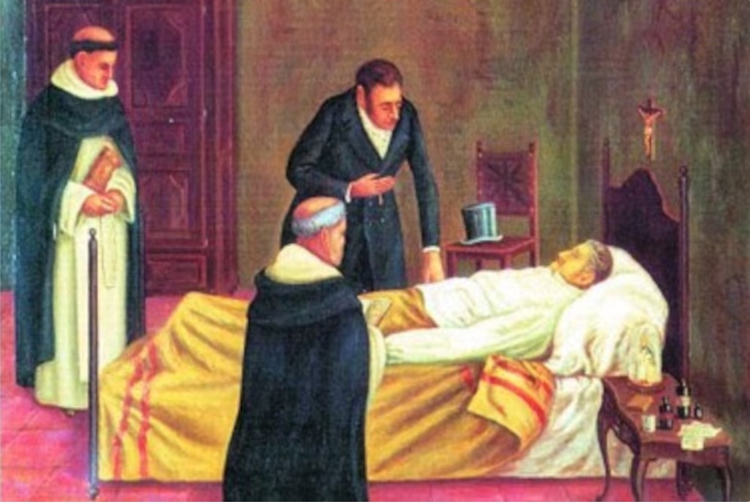 Falleció en las primeras horas del 20 de junio de 1820
