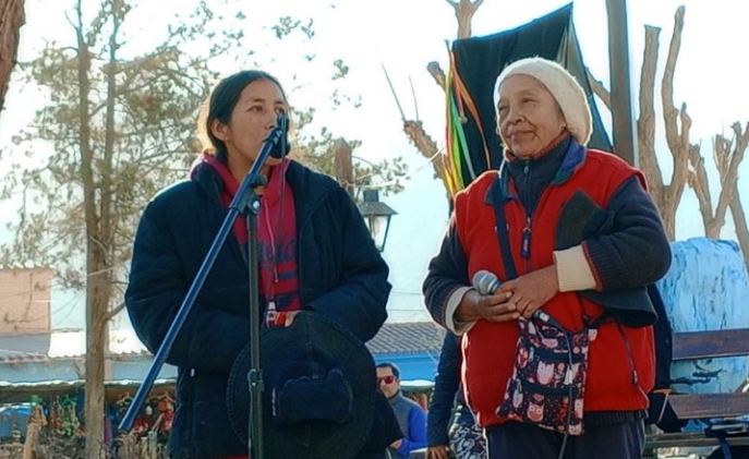  Miriam Alfaro y su madre - Festival Unir las luchas - Tilcara