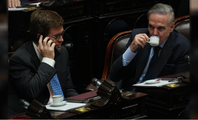 Nicolás Massot y Miguel Ángel Pichetto de Encuentro Federal (NA/Claudio Fanchi)