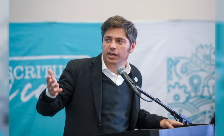 Axel Kicillof, gobernador de la provincia de Buenos Aires. Fotografía: Agencia Noticias Argentinas /PBA