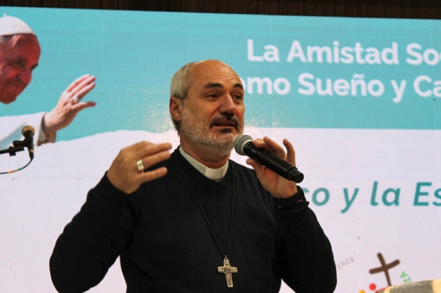 El obispo riojano Dante Braida presidió la Semana Social. El obispo riojano Dante Braida presidió la Semana Social.. Imagen: Prensa