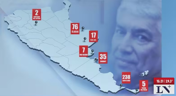 El mapa de los bienes de Lázaro Báez que están bajo la lupa de la Justicia