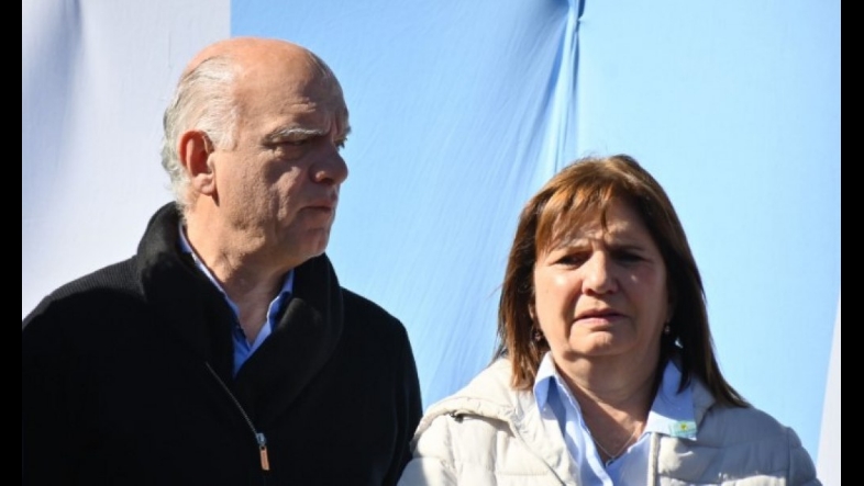 Néstor Grindetti y Patricia Bullrich. Foto NA