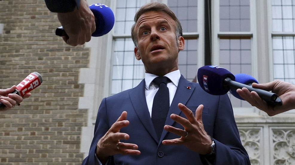 El presidente de Francia, Emmanuel Macron. Yves Herman / AP