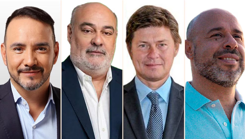 Juan Pablo Valdés, Ricardo Colombi, Lisandro Almirón y Martín Ascúa se disputan la gobernación de Corrientes