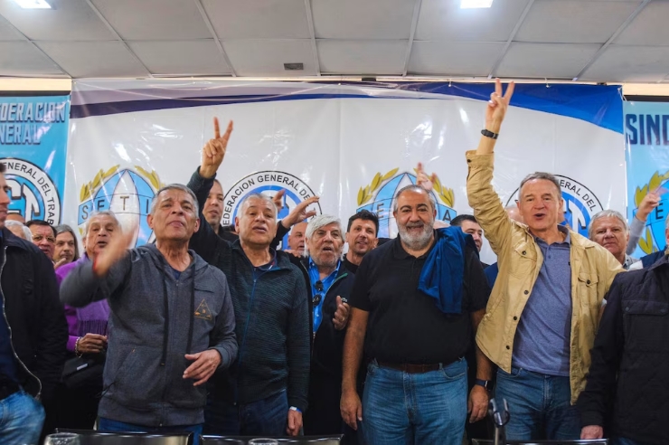 La CGT reunió a unos 140 dirigentes en Ezeiza