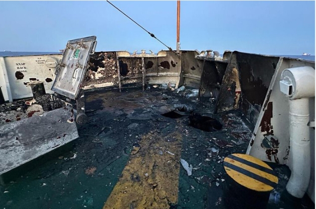 Un dron atacó la flotilla humanitaria que se dirige a Gaza. Imagen: Prensa