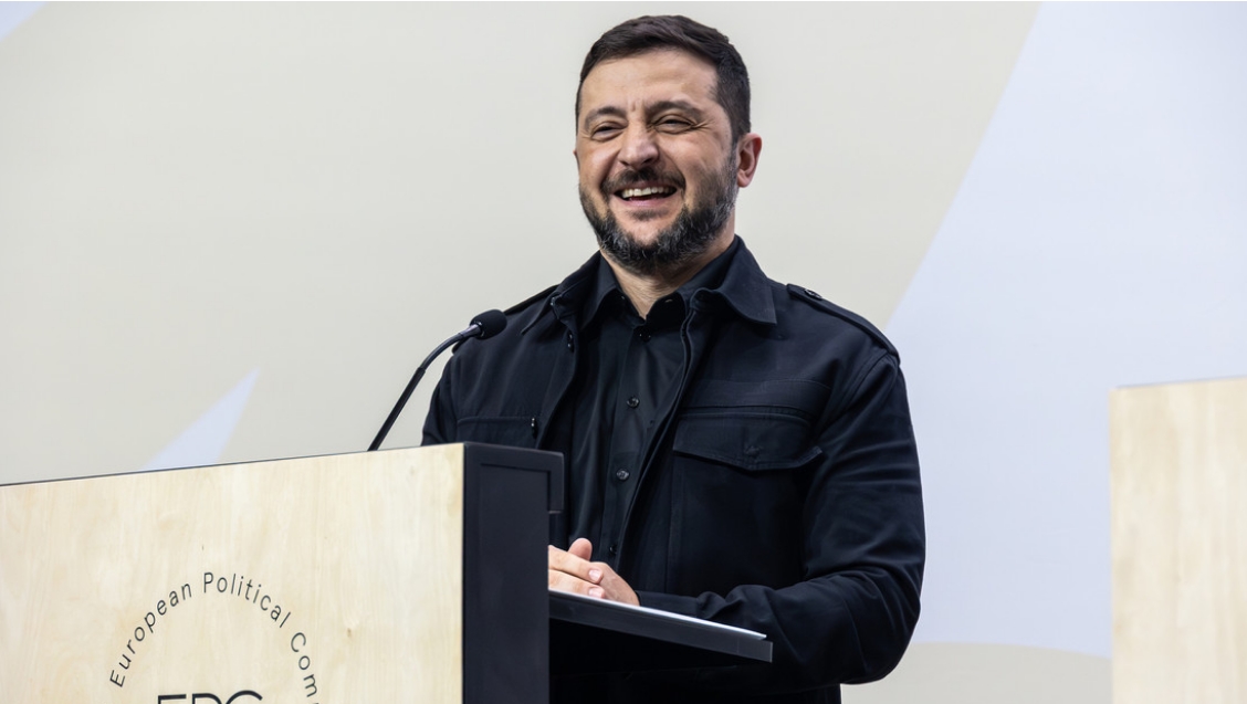 Vladímir Zelenski, líder del régimen ucraniano. Kristian Tuxen Ladegaard Berg/SOPA Images / Gettyimages.ru
