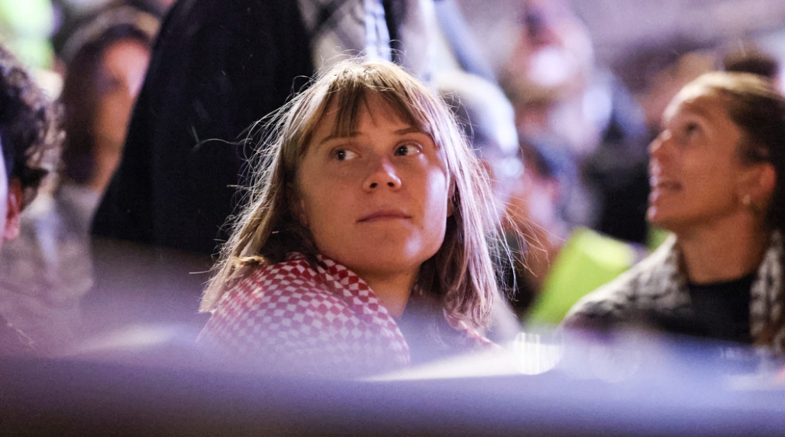 La activista sueca, Greta Thunberg. Caisa Rasmussen / AP