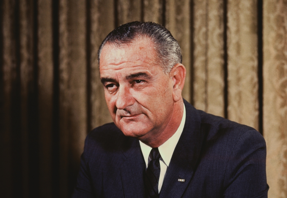 Lyndon Johnson, presidente de EE.UU. entre 1963 y 1969. Gettyimages.ru