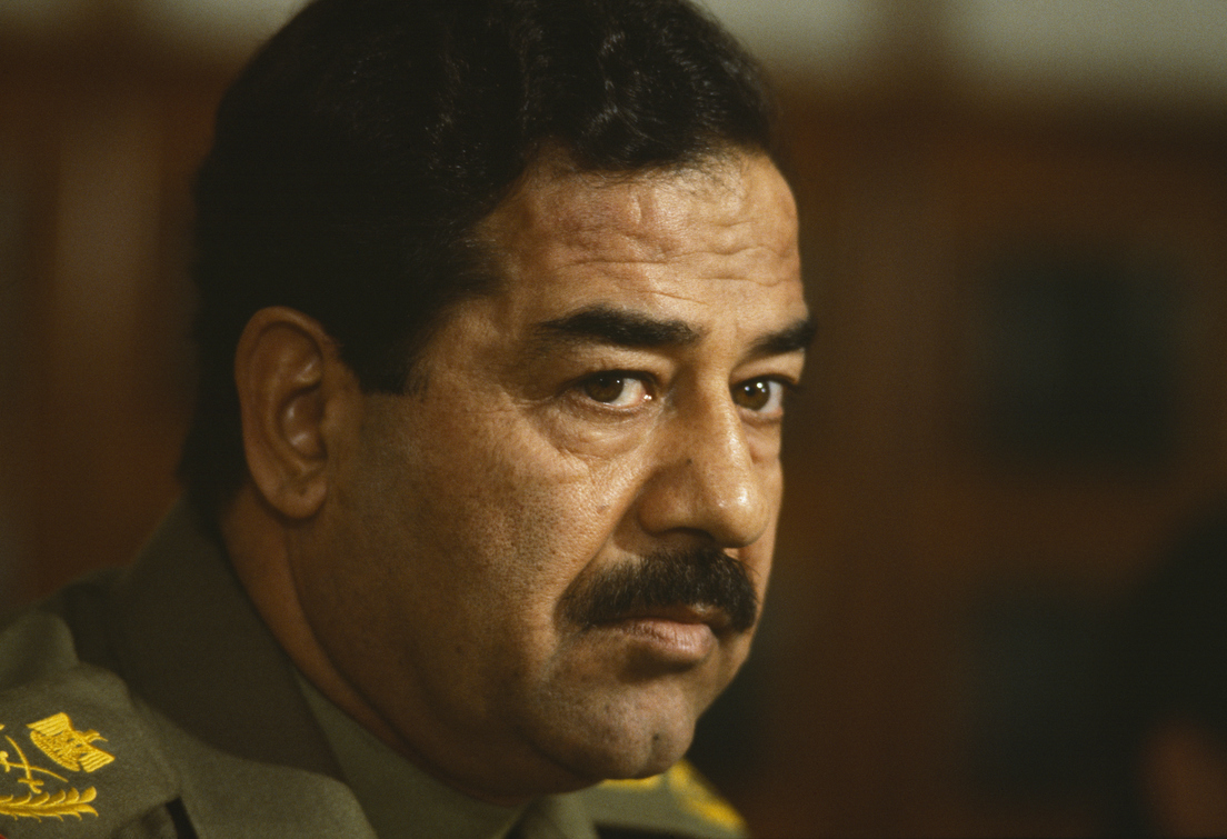El expresidente iraquí Saddam Hussein en la década de 1990. Jacques Pavlovsky / Sygma / Gettyimages.ru