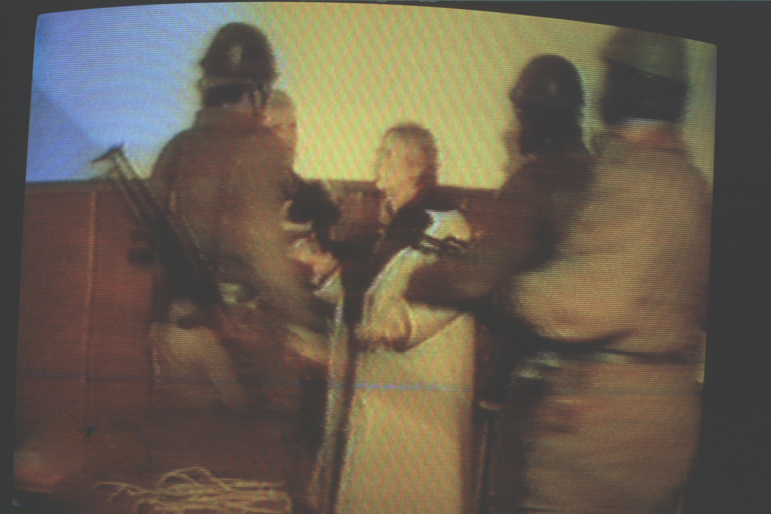 Nicolae y Elena Ceaușescu frente al pelotón de fusilamiento. Târgoviște, Rumania, diciembre de 1989. API / Gamma-Rapho / Gettyimages.ru