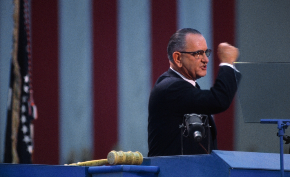 El expresidente estadounidense Lyndon B. Johnson. Gettyimages.ru