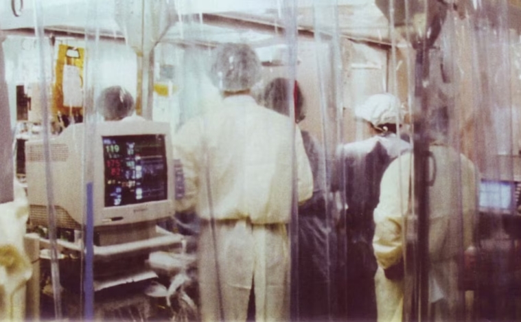 Durante 83 días, Ouchi permaneció hospitalizado y sometido a tratamientos intensivos.  (Captura de video)