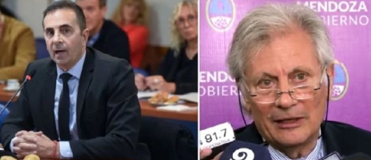 Julio Cordero, secretario de Trabajo, y Miguel Ángel Punte, ex gerente de Recursos Humanos de Ternium, del Grupo Techint.