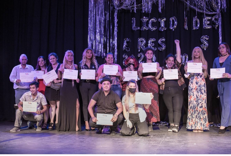 Egresados de Mocha Celis, diciembre de 2021.