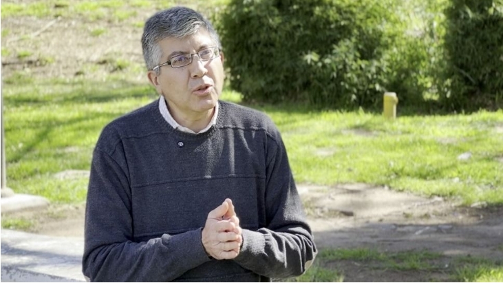 Saúl Zeballos, integrante de la Asamblea Jáchal No Se Toca