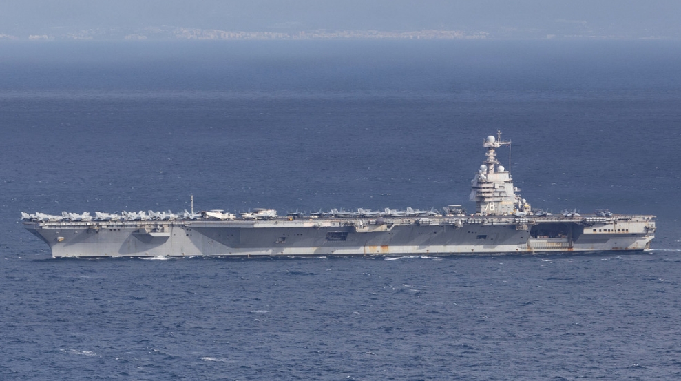 El portaaviones USS Gerald R. FordU.S. Navy / Mass Communication Specialist 2nd Class Triniti Lersch 