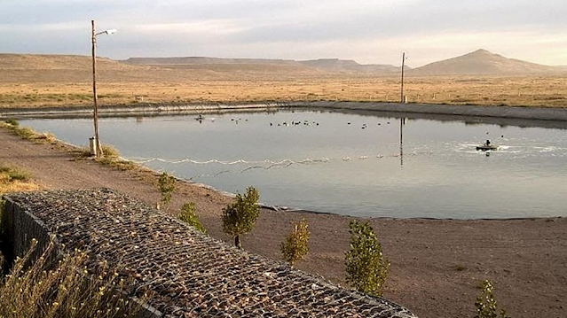 Laguna de depuración de Wawel Niyeo (Ingeniero Jacobacci)