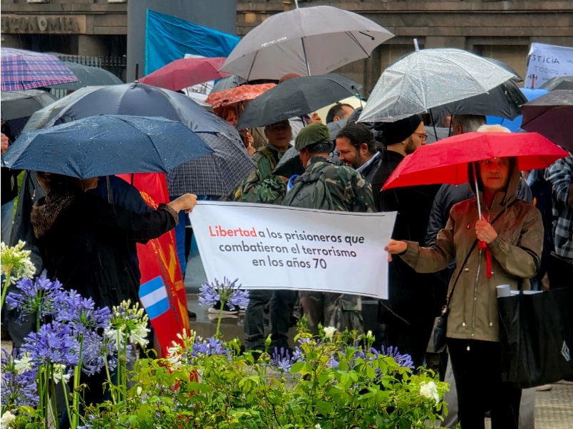 El pedido de impunidad. Foto: Karina Díaz, fotógrafa DDHH