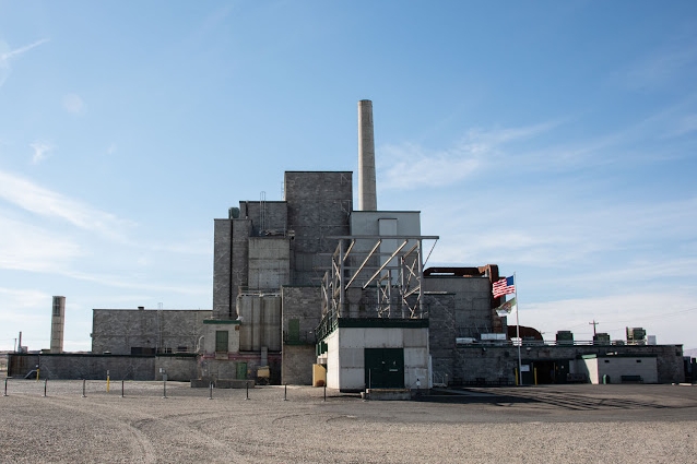 El reactor B de Hanford