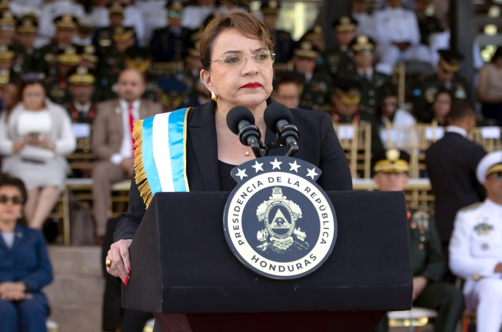 Xiomara Castro, presidenta saliente de Honduras. (EFE/EFE)