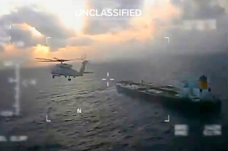 venezuela barco petrolero intervencio estados unidos Un nuevo ataque estadounidense a un buque petrolero en el Caribe. (AFP/AFP)