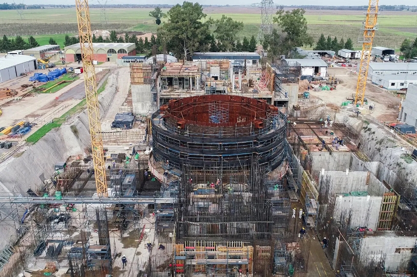 El reactor CAREM (Central Argentina de Elementos Modulares) es un proyecto de central nuclear de baja potencia concebida con un diseño de última generación. El reactor CAREM (Central Argentina de Elementos Modulares) es un proyecto de central nuclear de baja potencia concebida con un diseño de última generación. (Archivo -)