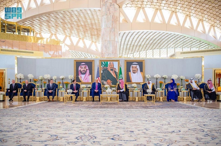 La reunión entre Donald Trump y Mohammed bin Salman