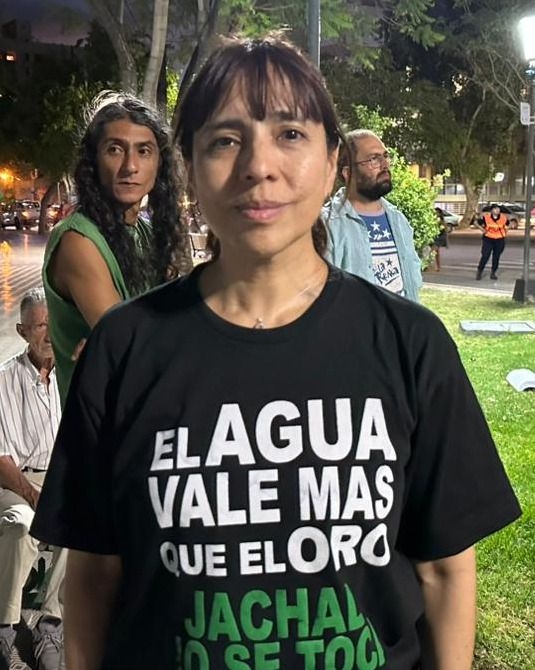 Carolina Caliva, de la Asamblea Jáchal no se Toca