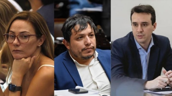 Fernanda Ávila, Sebastián Nóblega y Fernando Monguillot