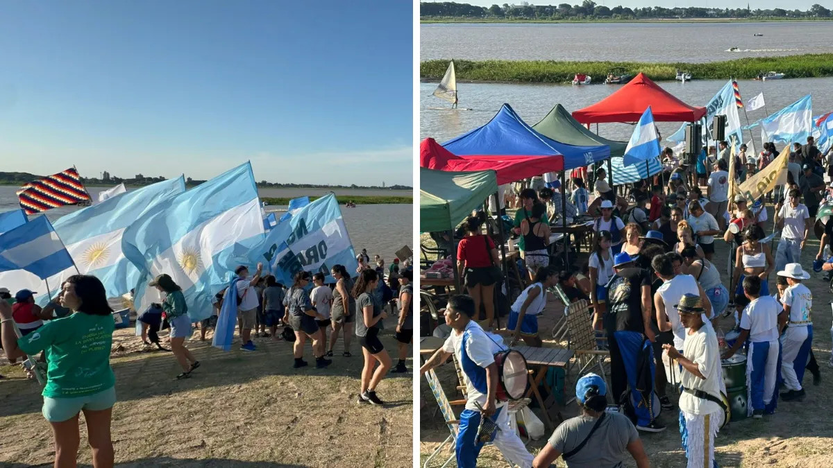 La travesía partió desde Las Palmas, en la provincia de Chaco, y completó un recorrido de unos 800 kilómetros hasta Rosario, pasando por distintas localidades ribereñas