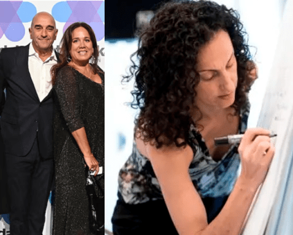 Marcelo Wegbrait y esposa/ Mara Gorini.