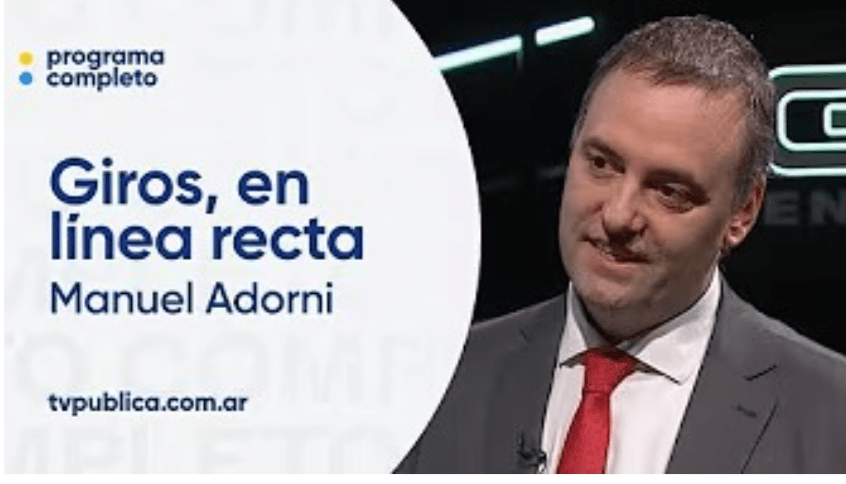 Adorni gira en otro programa de su amigo