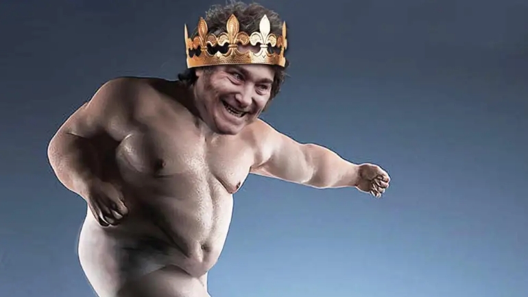 El rey está desnudo. | Pablo Temes