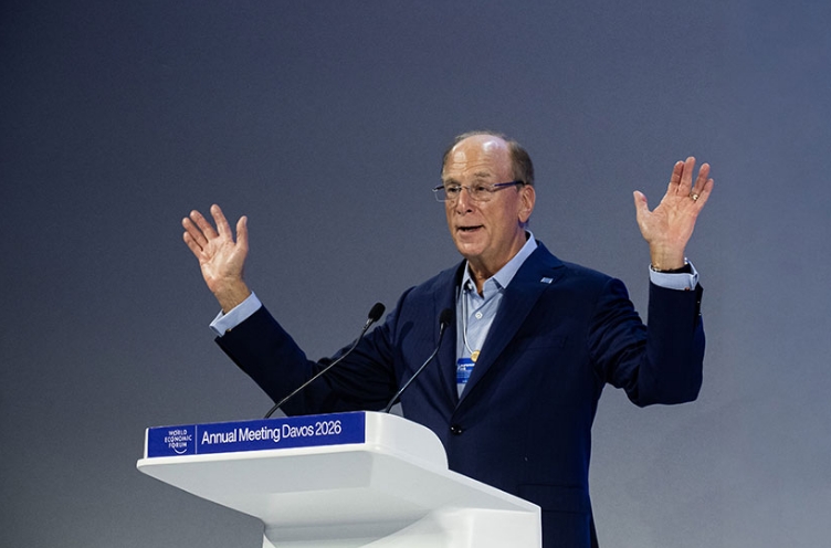 Larry Fink © Imagoeconomica