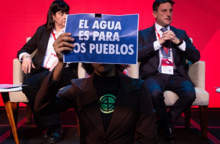 Intervención de Rebelión o Extinción Argentina. 28.04.26. Foto: @phuerza