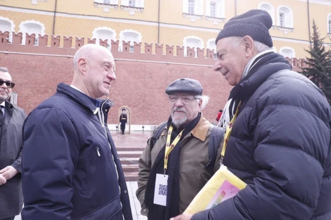 Alexander Babacov, Néstor Piccone y Mario Mazzitelli
