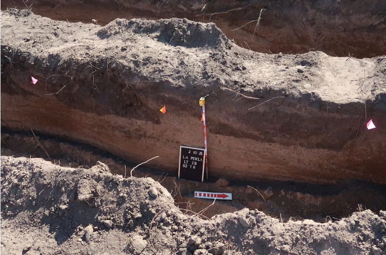 Las tareas de identificación en La Perla Tareas de identificación en La Perla. (Equipo Argentino de Antropología Forense)