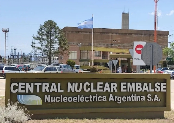 Central Nuclear Embalse. Crédito: Tata Pampa Embalse.