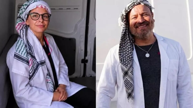 Los argentinos secuestrados cuando viajaban en misión humanitaria a Gaza Nodal
