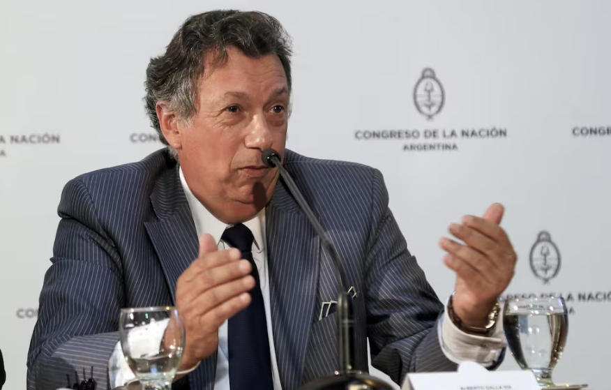El Presidente de la Cámara Nacional Electoral, Alberto Dalla Vía. Noticias Argentinas