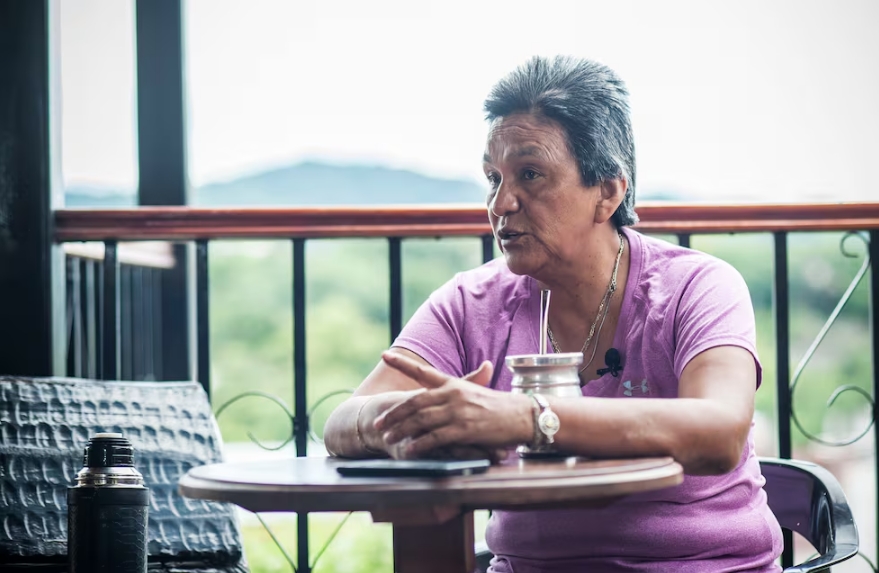 Milagro Sala está presa desde enero de 2016 cuando hacía un acampe contra Gerardo Morales. Adrián Pérez. Adrián Pérez