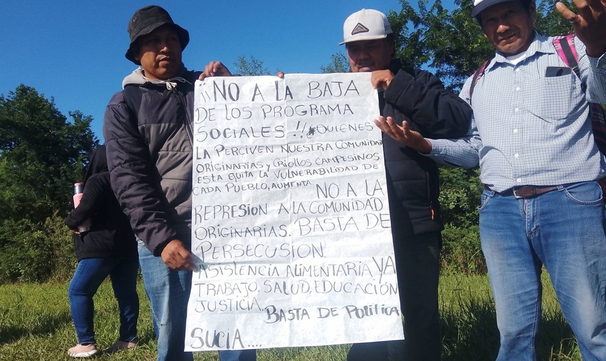 Foto: Gentileza Frente de Lucha de Comunidades de Pampa del Indio