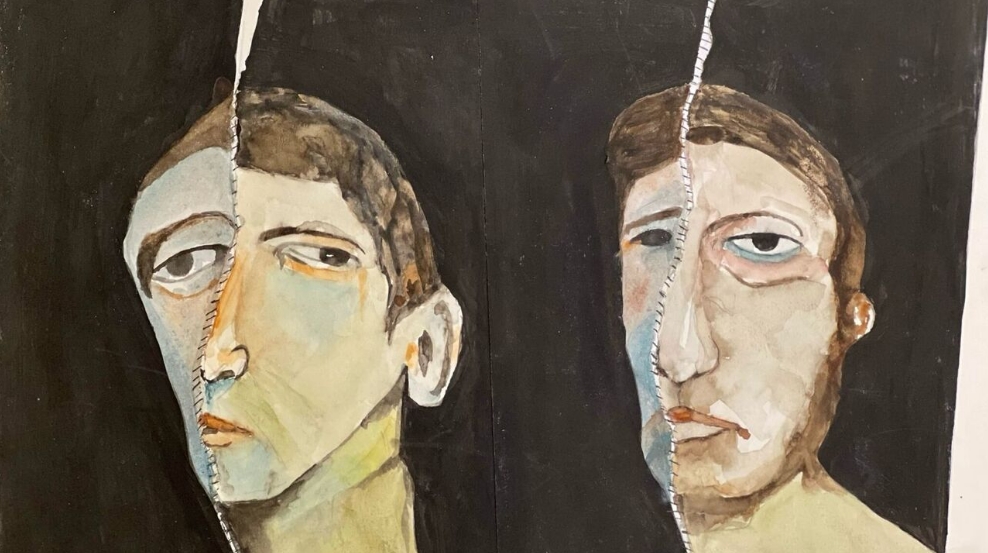 “Máscaras frágiles” de Alaa Al-Shawa