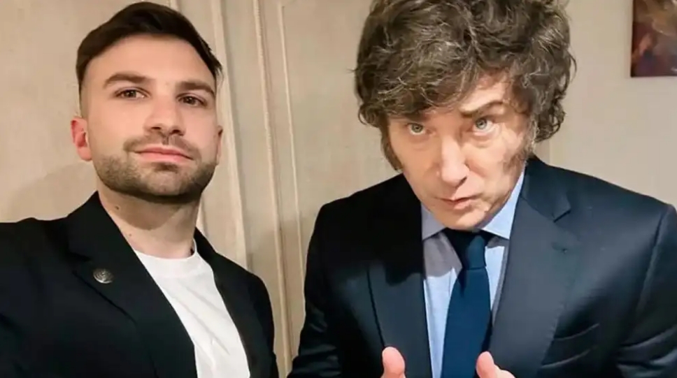 Mauricio Novelli y Javier Milei | CEDOC