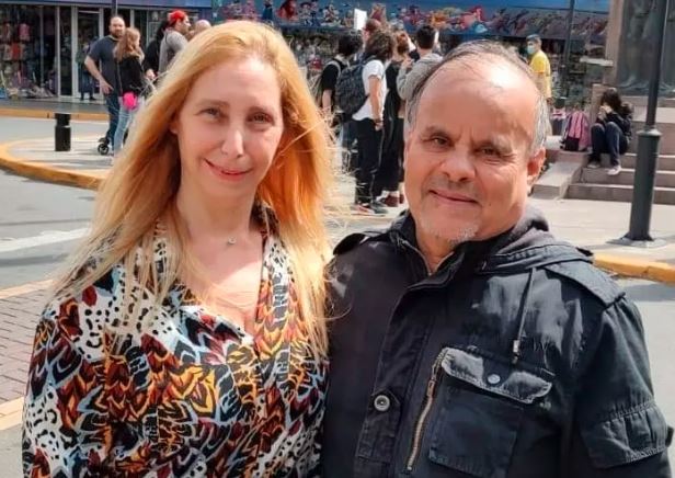 Karina Milei con Roque Fleitas