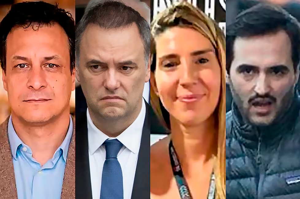 Federico Sicilia, Manuel Adorni, Aimé Vazquez, Ian Vignale Los ñoquis del exjefe de gabinete. arcivo