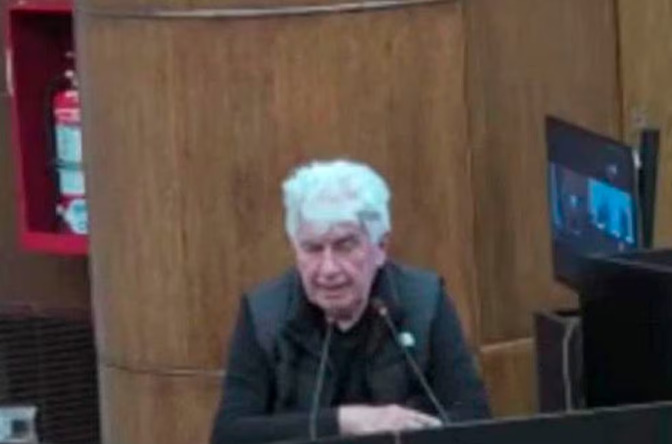 El exejecutivo de Techint, Héctor Zavaleta, tuvo contradicciones. Capturas de Video
